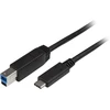 Image de Câble USB C vers USB B Startech USB315CB2M (2 m) Noir