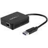 Image de StarTech.com Convertisseur USB 3.0 vers Fibre Optique - Adaptateur compacte USB vers Open SFP - USB vers Adaptateur Réseau Gigabit - Adaptateur USB 3.0 Fibre Optique Multi Mode (MMF)/Single Mode (SMF) - Neuf