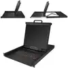 Image de StarTech.com Console KVM à Montage Rack 16 ports avec Câbles de 1,82m - Switch KVM Intégré avec Écran LCD 19 - Tiroir LCD 1U Complet - KVM OSD - Durable 50,000 MTBF - Support USB + VGA - Neuf
