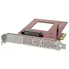 Image de StarTech.com Adaptateur U.2 vers PCIe pour SSD U.2 NVMe - SFF-8639 - PCI Express 3.0 x4 - Neuf