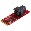 Image de StarTech.com Adaptateur U.2 vers M.2 PCIe pour SSD U.2 NVMe - SFF-8639 - PCI Express 3.0 x4 - Neuf