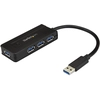 Image de StarTech.com Hub USB 3.0 4 ports - avec port de charge - alimentation incluse - Extension de port USB - USB Splitter - Hub - 4 x SuperSpeed USB 3.0 - Ordinateur de bureau - pour P/N : USB312SAT3CB, USB315CB2M, USBLT1MWS, USBLT2MBR, USBLT30CMW, USBLTM1MBK, USBLTM1MWH
