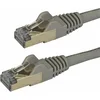 Image de StarTech.com Câble Ethernet Cat6a - blindé (STP) - 3m - gris, 3 m, Cat6a, U/F