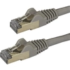 Image de StarTech.com Câble Ethernet Cat6a - blindé (STP) - 2m - gris, 2 m, Cat6a, U/F