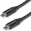 Image de StarTech.com Câble USB-C vers USB-C avec 5A Power Delivery - St/St - 50cm - USB 2.0 - USB-IF - Câble USB de type C - Câble USB - USB-C (M)