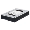 Image de StarTech.com Adaptateur de disque dur 2,5" vers 3,5" - pour SATA et SAS SSD/ HDD, 8,89 cm (3,5"), panneau de support, noir, argent, 2,5", SATA, Serial Attached SCSI (SAS), aluminium, plastique