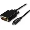 Image de StarTech.com Câble USB-C vers DVI de 3m - Adaptateur Vidéo 1080p (Single Link) USB Type-C (DP Alt Mode HBR2) vers DVI-Digital - Fonctionne avec TB3 - PC Portable vers Écran DVI - Neuf