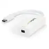 Image de StarTech.com Adaptateur USB-C vers Mini DisplayPort - 4K 60Hz - Blanc - Adaptateur USB 3.1 Type-C vers Mini DP - La Version Mise à Jour est CDP2MDPEC - Neuf
