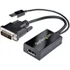 Image de StarTech.com DVI2DP2 câble vidéo et adaptateur 0,254 m DVI-D Noir