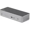 Image de StarTech.com Dock USB-C - Mini Dock avec Hub USB-C HDMI avec 1x USB Type-C & 3x USB-A, Ethernet, Audio - Mini Docking Station USB-C HDMI DisplayPort pour 4 Écrans - Station d'Accueil Universelle USB-C - Neuf