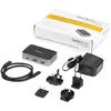 Image de StarTech.com HB31C2A1CGS Concentrateur USB-C 3 ports (concentrateur LAN, 10 Gbit/s, 2x USB-A et 1x USB-C, câble hôte de 1m, alimenté, avec adaptateur secteur) - Concentrateur - 1 x USB-C + 2 x USB 3.1 + 1 x 10/100/1000 - Ordinateur de bureau - CA 110/240 V - pour P/N : PEXUSB321C
