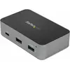 Image de StarTech.com HB31C3A1CS Concentrateur USB-C 4 ports (10 Gbit/s, 3x USB-A et 1x USB-C, 1m de câble hôte, alimenté, avec adaptateur secteur) - Concentrateur - 1 x USB-C + 3 x USB 3.1 - Ordinateur de bureau - CA 110/240 V - pour P/N : PEXUSB321C