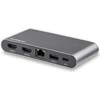 Image de StarTech.com Station d'accueil USB-C - Affichage HDMI 4K avec deux moniteurs - mini station d'accueil pour ordinateur portable - 100W PD 3.0 - GbE - concentrateur USB-A à 2 ports - adaptateur USB multiports type C - câble de 1m - filaire - USB 3.2 Gen 1 (3.1 Gen 1) Type-C - 100 W - 10,100,1000 M