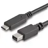 Image de StarTech.com Câble adaptateur USB-C vers Mini DisplayPort 4K 60 Hz de 1,8 m en noir - Neuf