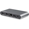 Image de StarTech.com Dock USB-C à double affichage Displayport 4K - Mini Station d'Accueil - Power Delivery Passthrough 100 W - GbE - Hub USB-A 2 Ports - Adaptateur Multiport USB Type C - Câble 1m