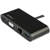Image de Startech.com Adaptateur Multiport Usb-c - Mini Dock Usb-c Avec Sortie Vidéo Vga 1080p - Power Delivery Passthrough 60w - Usb 3.1 Gen 1 Type-a 5gbps, Gigabit Ethernet - Station D'Acceuil