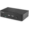Image de StarTech.com Switch KVM DisplayPort à 2 Ports - 4K60Hz - Écran Unique - Switch KVM USB UHD DP 1.2 à 2 Ports avec Hub USB 3.0 Intégré et Audio - Dell HP Apple Lenovo - Conforme TAA - Neuf