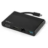 Image de Startech.com Adaptateur Multiport Usb-c Avec Hdmi, Vga, Gigabit Ethernet & Usb 3.0 - Mini Dock Usb-c Vers 4k Hdmi Ou 1080p Vga - Station D'Accueil Pour Pc/ordinateur Portable Usb-c
