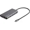 Image de StarTech.com USB C Multiport Adapter, USB-C Mini Travel Dock with 4K HDMI or 1080p VGA, 3x USB 3.0 Hub, SD, GbE, Audio, 100W PD Pass-Through, Portable Docking Station for Laptop/Tablet - USB 3.0 Mini Dock - Dockingstation - USB-C - VGA, HDMI - 1GbE