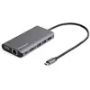 Image de StarTech.com Adaptateur Multiport USB-C - Mini Dock USB-C avec 4K HDMI ou 1080p VGA - Hub 3x USB 3.0, SD, GbE, Audio, 100W PD Pass-Through - Station d'Accueil pour PC Portable/Tablette - Neuf