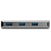 Image de Startech.com Hb31c3asdmb - Usb 3.1 (3.1 Gen 2) Type-c - Usb 3.1 (3.1 Gen 2) Type-a - Sd - 10000 Mbit/s - Noir - Gris - Aluminium - Plastique