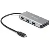Image de StarTech.com Hub USB-C à 3 Ports avec Lecteur de Carte SD - 3 x USB-A & 1 x Slot SD - Mini Hub USB 3.2 Gen 2 (10Gbps) Type C pour PC Portable - Alimenté par Bus - Compatible avec Thunderbolt 3 - Neuf