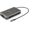 Image de StarTech.com USB C Multiport Adapter - Station d'accueil/adaptateur de voyage USB C vers HDMI 2.0 4K 60Hz - Hub USB 2 ports 10Gbit/s - Alimentation Power Delivery 100W - SD/MicroSD - Câble de 25 cm (DKT31CSDHPD3)
