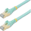 Image de StarTech.com 6ASPAT7MAQ Câble patch CAT6a (7 m, turquoise, connecteur RJ45 snagless, câble STP CAT6a, fil de cuivre, câble réseau) - Câble patch - RJ-45 (M) à RJ-45 (M) - 7 m - STP - CAT 6a - moulé, sans crochet - aigue-marine