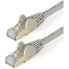 Image de StarTech.com 10m CAT6A Ethernet Cable, 10 Gigabit Shielded Snagless RJ45 100W PoE Patch Cord, CAT 6A 10GbE STP Network Cable w/Strain Relief, Grey, Fluke Tested/UL Certified Wiring/TIA - Category 6A - 26AWG (6ASPAT10MGR)