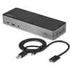 Image de StarTech.com Dock USB-C & USB-A - Station d'Accueil Universelle à Triple Écran DisplayPort & HDMI 4K 60Hz - 85W Power Delivery, 6x USB Hub, GbE, Audio - USB 3.1 Gen 2 10Gbps - Neuf