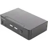 Image de StarTech.com Commutateur KVM HDMI, 2 Ports - Moniteur Unique 4K 60Hz Ultra HDR - Commutateur KVM de Bureau HDMI 2.0 avec Hub USB 3.0 à 2 Ports (5Gbps) et 4x USB 2.0 HID, Audio - Commutation par Touches - TAA - Neuf