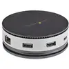 Image de StarTech.com Adaptateur Multiport USB-C - Mini Dock USB 3.1 Gen 2 10Gbps Type-C avec 4K 60Hz HDMI/DisplayPort ou 1080p VGA - 75W PD Passthrough, Hub USB 3 Ports, GbE - Station d'Accueil Mobile - Neuf