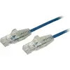 Image de StarTech.com 50cm Slim LSZH CAT6 Ethernet Cable, 10 Gigabit Snagless RJ45 100W PoE Patch Cord, CAT 6 10GbE UTP Network Cable w/Strain Relief, Blue, Fluke Tested/ETL, Low Smoke Zero Halogen - Category 6 - 28AWG (N6PAT50CMBLS)