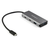 Image de StarTech.com Hub USB-C 4 Ports - 2x USB-A et 2x USB-C - Hub SuperSpeed 10Gbps USB Type-C 3.2 Gen 2 - Alimentation Bus USB - Adaptateur USB-C vers USB - Aluminium - Câble 25 cm - Neuf