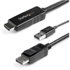 Image de StarTech.com Câble Adaptateur HDMI vers DisplayPort de 2m - 4K 30Hz - M/M - Câble Convertisseur Actif HDMI 1.4 vers DP 1.2 avec Audio - Alimenté par USB - Mac & Windows - Laptop HDMI vers Écran DP - Neuf