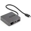 Image de StarTech.com Adaptateur USB C multiport avec HDMI et VGA - Mac / Windows / Chrome / Android - Ports USB-C & A - Adaptateur USB-C mobile (DKT31CHVL) - Station d'accueil - USB-C - VGA, HDMI - 1GbE - conforme à la norme TAA