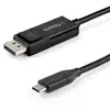 Image de StarTech.com Câble USB Type-C vers DisplayPort 1.4 (bidirectionnel) - 1m - Adaptateur USB-C à DP - Neuf