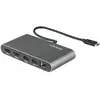 Image de StarTech.com Mini-Station d'Accueil Thunderbolt à Deux Écrans, HDMI 4K 60Hz, Hub Sans Pilote pour Windows et Mac, Gigabit Ethernet, 1 port USB-A (USB 5Gbps), Câble de 28cm - Neuf