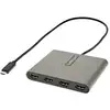 Image de StarTech.com Adaptateur USB C vers Quad HDMI, Convertisseur de Moniteur USB-C vers 4x HDMI pour Windows (pas de support pour macOS/ChromeOS/Linux) - TAA - Neuf