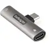 Image de StarTech.com Adaptateur USB-C Audio & Chargeur - Convertisseur Prise Audio Mini Jack Aux TRRS 3.5mm Casque/Écouteurs - 60W USB Type-C Power Delivery Pass-Through - Smartphone/Tablette - Neuf