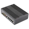 Image de StarTech.com IES1G52UP12V Commutateur réseau Gigabit Ethernet non géré (10/100/1000) Power over Ethernet (PoE) Noir