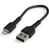 Image de Câble d'éclairage Startech RUSBLTMM15CMB Noir 15 cm