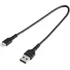 Image de StarTech.com Câble USB-A vers Lightning Noir Robuste 30cm - Câble de Charge/Synchronisation de Type A vers Lightning en Fibre Aramide - iPad/iPhone 12 - Certifié Apple MFi - Neuf