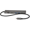 Image de StarTech.com Adaptateur Multiport USB-C - USB Type C vers HDMI 2.0 4K 60Hz, Alimentation 100W Passthrough, SD/MicroSD, Hub 2 Ports USB 3.0 - GbE - Mini Dock USB-C - Câble Intégré 30cm - Neuf