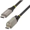 Image de StarTech.com Câble USB-C de 1m, Verrouillage de la Vis Supérieure, USB 10Gbps, 100W (5A) Power Delivery, 8K 60Hz/4K 144Hz DP Alt Mode, Certifié USB-IF - Compatible Thunderbolt - Neuf