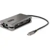 Image de StarTech.com Adaptateur Multiport USB-C - 4K 60Hz HDMI/DP - Hub USB 3 Ports - 100W Power Delivery Pass-Through, GbE, Mini Station d'Accueil/Docking Station avec Chargeur - Adaptateur USB C vers HDMI, Câble de 30cm