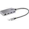 Image de StarTech.com Hub USB 3 ports avec Ethernet, 3x ports USB-A, Gigabit Ethernet RJ45, USB 3.0 5Gbps, Bus-Powered, Hub USB w/ GbE and 1ft/30cm Long Cable, Portable Laptop USB Hub