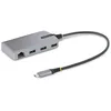Image de StarTech.com Hub USB-C à 3 Ports - 3x Ports USB-A, Gigabit Ethernet RJ45, USB 3.0 5Gbps, Alimentation par Bus - Hub USB Type-C avec Câble de 30 cm - Adaptateur Ethernet USB C - Mini Hub USB-C pour PC Portable