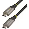 Image de StarTech.com Câble USB-C de 2m, USB 5Gbps, 100W (5A) Power Delivery, 4K 60Hz DP Alt Mode, Gaine TPE - Compatible Thunderbolt - Neuf