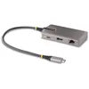 Image de StarTech.com Adaptateur USB-C multiport, 4K 60Hz HDMI w/HDR, 2 ports 5Gbps USB 3.0 Hub, 100W Power Delivery Pass-Through, GbE, Mini station d'accueil USB Type C, Works with Chromebook certified
